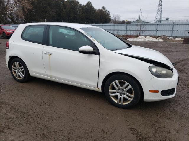 WVWAA7AJ1AW103539 - 2010 VOLKSWAGEN GOLF WHITE photo 4