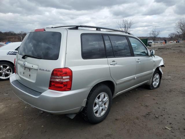 JTEHF21A330110450 - 2003 TOYOTA HIGHLANDER LIMITED SILVER photo 3