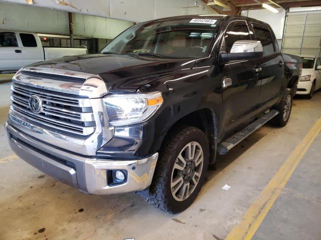 5TFAY5F15MX999478 - 2021 TOYOTA TUNDRA CREWMAX 1794 BLACK photo 1