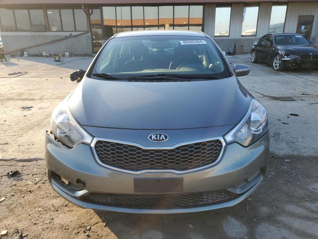 KNAFX4A89G5485668 - 2016 KIA FORTE EX GRAY photo 5