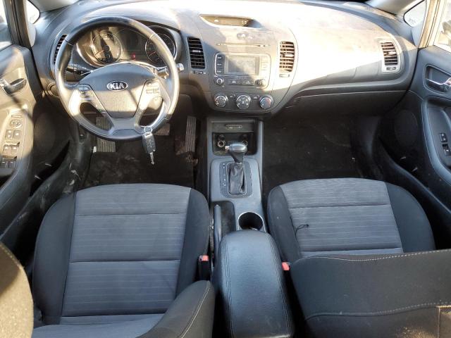 KNAFX4A89G5485668 - 2016 KIA FORTE EX GRAY photo 8