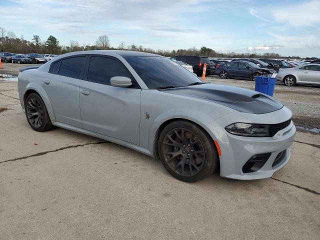 2C3CDXL95LH240556 - 2020 DODGE CHARGER SRT HELLCAT GRAY photo 4