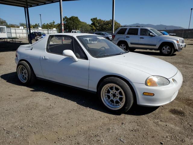 JHMEG1141PS004189 - 1993 HONDA CIVIC DEL SOL S WHITE photo 4