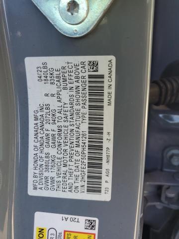 2HGFE2F50PH541261 - 2023 HONDA CIVIC SPORT GRAY photo 13