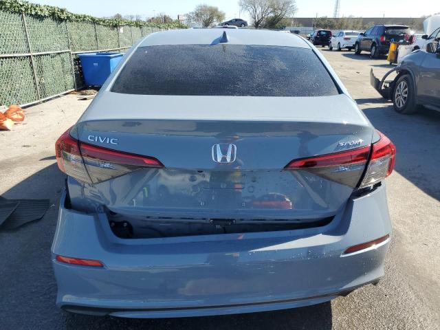 2HGFE2F50PH541261 - 2023 HONDA CIVIC SPORT GRAY photo 6