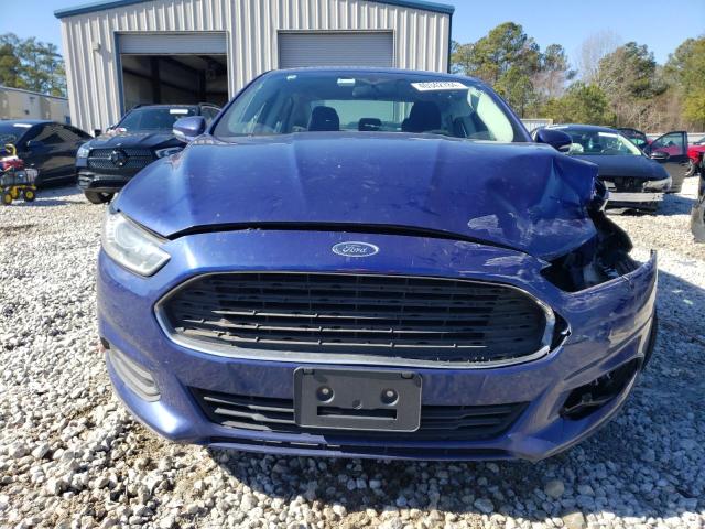 3FA6P0H70FR193188 - 2015 FORD FUSION SE BLUE photo 5