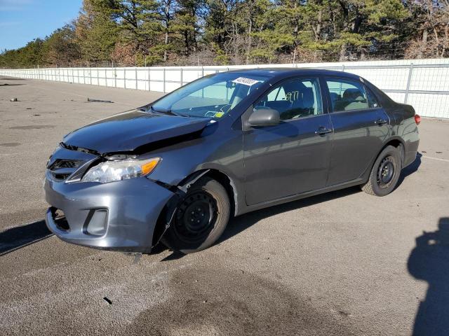 2T1BU4EEXCC801876 - 2012 TOYOTA COROLLA BASE GRAY photo 1