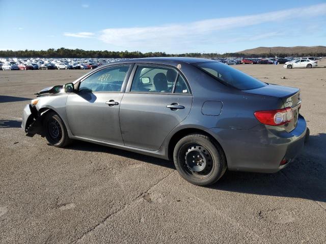 2T1BU4EEXCC801876 - 2012 TOYOTA COROLLA BASE GRAY photo 2