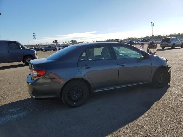 2T1BU4EEXCC801876 - 2012 TOYOTA COROLLA BASE GRAY photo 3