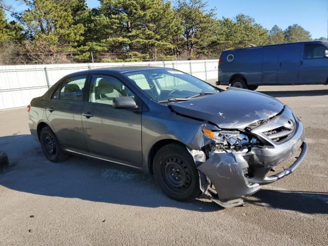 2T1BU4EEXCC801876 - 2012 TOYOTA COROLLA BASE GRAY photo 4