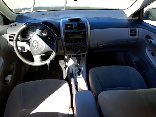 2T1BU4EEXCC801876 - 2012 TOYOTA COROLLA BASE GRAY photo 8