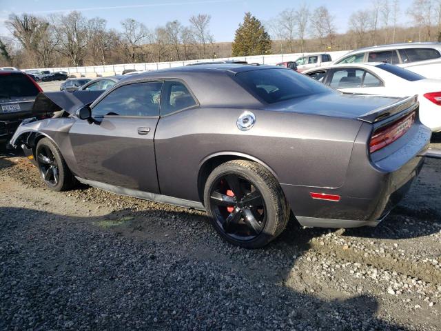 2C3CDYAG8DH511845 - 2013 DODGE CHALLENGER SXT BLACK photo 2