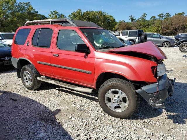 5N1ED28YX1C557588 - 2001 NISSAN XTERRA XE RED photo 4