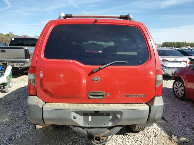 5N1ED28YX1C557588 - 2001 NISSAN XTERRA XE RED photo 6