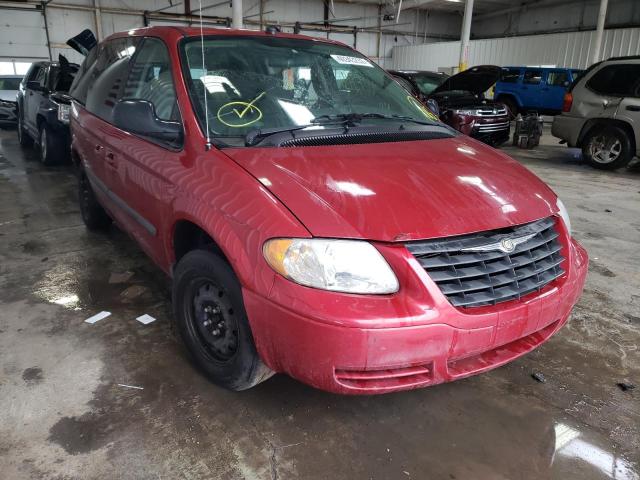 1C4GP45R05B419910 - 2005 CHRYSLER TOWN & COU წითელი ფოტო 1