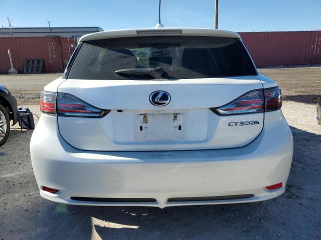 JTHKD5BH6C2094891 - 2012 LEXUS CT 200 WHITE photo 6