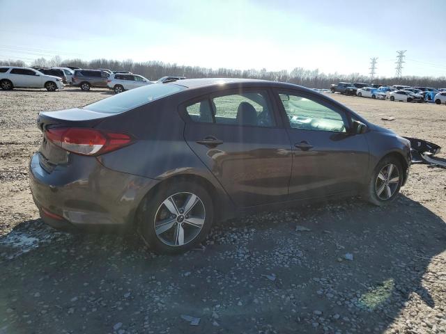 3KPFL4A73JE170883 - 2018 KIA FORTE LX CHARCOAL photo 3