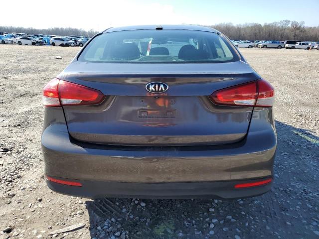 3KPFL4A73JE170883 - 2018 KIA FORTE LX CHARCOAL photo 6