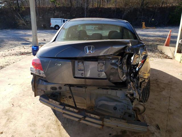 1HGCP2F33AA147934 - 2010 HONDA ACCORD LX GRAY photo 6