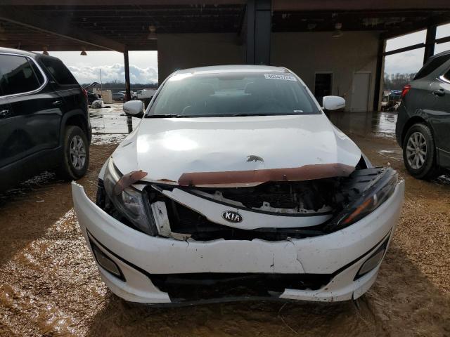 5XXGM4A7XEG324925 - 2014 KIA OPTIMA LX WHITE photo 5