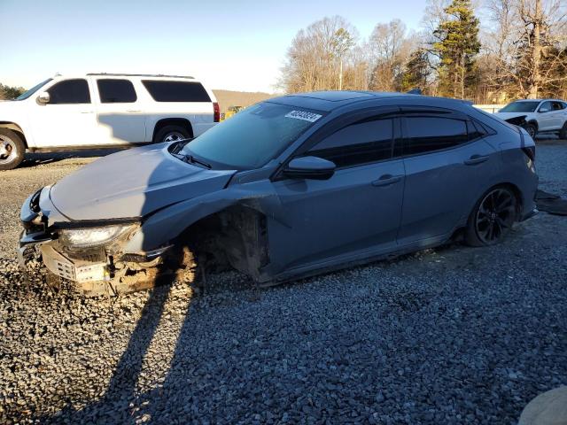 SHHFK7H94HU225811 - 2017 HONDA CIVIC SPORT TOURING GRAY photo 1