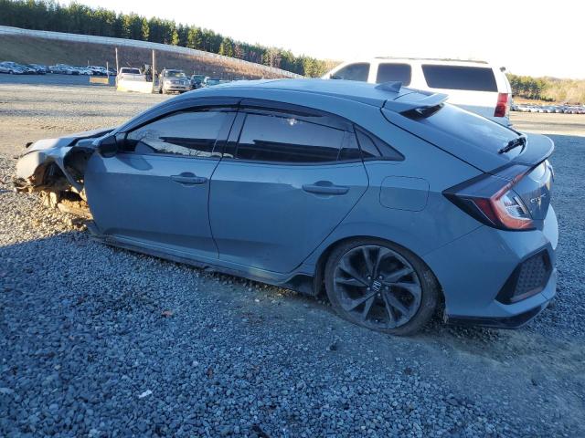 SHHFK7H94HU225811 - 2017 HONDA CIVIC SPORT TOURING GRAY photo 2