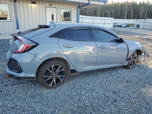 SHHFK7H94HU225811 - 2017 HONDA CIVIC SPORT TOURING GRAY photo 3