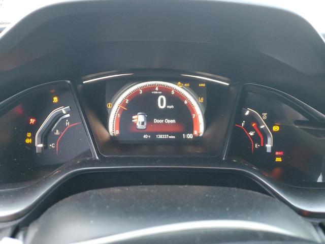 SHHFK7H94HU225811 - 2017 HONDA CIVIC SPORT TOURING GRAY photo 9