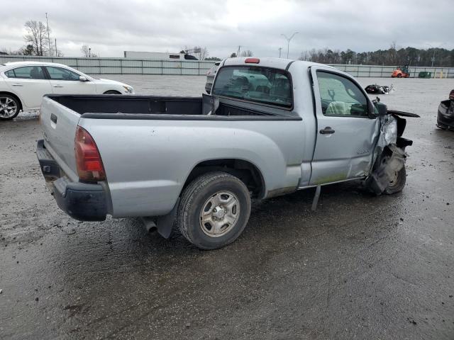 5TENX22N27Z395394 - 2007 TOYOTA TACOMA SILVER photo 3