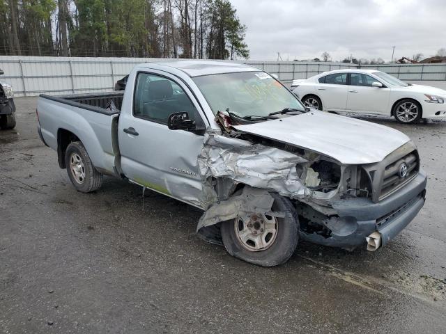 5TENX22N27Z395394 - 2007 TOYOTA TACOMA SILVER photo 4