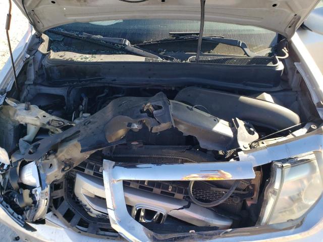 5FNYF3H92AB021067 - 2010 HONDA PILOT TOURING SILVER photo 12