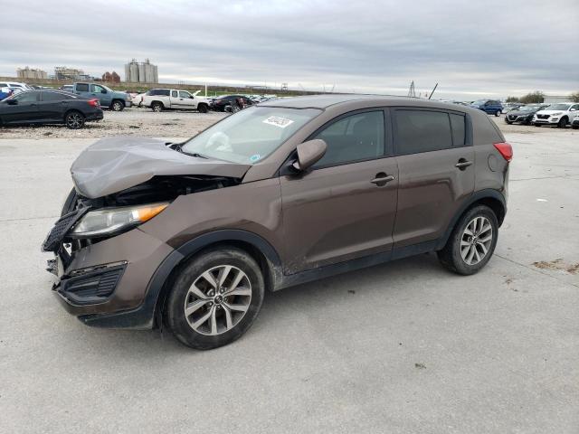 KNDPB3AC1E7593336 - 2014 KIA SPORTAGE BASE BROWN photo 1