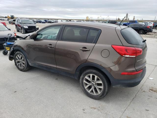 KNDPB3AC1E7593336 - 2014 KIA SPORTAGE BASE BROWN photo 2