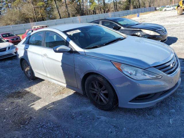 5NPEB4AC9EH851451 - 2014 HYUNDAI SONATA GLS SILVER photo 4