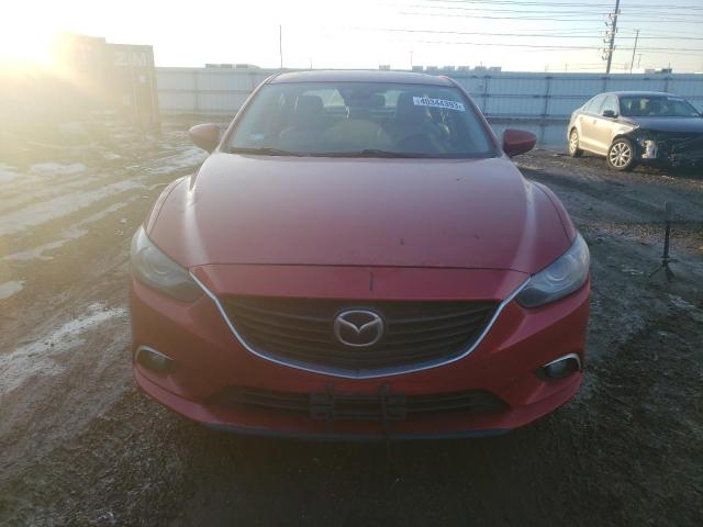 JM1GJ1W61E1144350 - 2014 MAZDA 6 GRAND TOURING RED photo 5