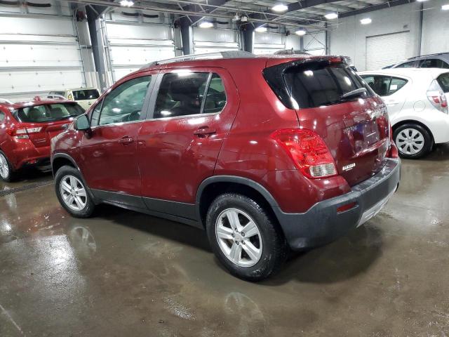 3GNCJPSBXGL159842 - 2016 CHEVROLET TRAX 1LT RED photo 2