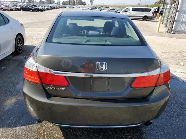 1HGCR2F34FA059377 - 2015 HONDA ACCORD LX GRAY photo 6