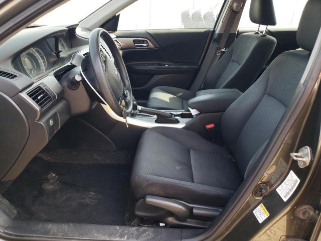 1HGCR2F34FA059377 - 2015 HONDA ACCORD LX GRAY photo 7