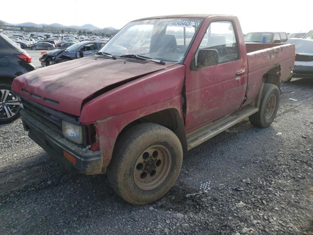 1N6HD11Y1JC319132 - 1988 NISSAN D21 SHORT BED RED photo 1