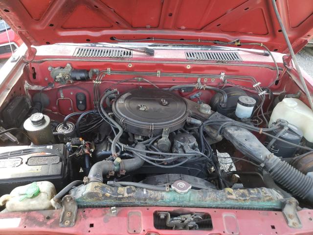 1N6HD11Y1JC319132 - 1988 NISSAN D21 SHORT BED RED photo 11