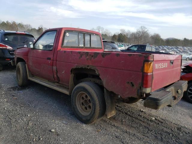 1N6HD11Y1JC319132 - 1988 NISSAN D21 SHORT BED RED photo 2