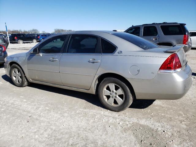 2G1WT58K081261500 - 2008 CHEVROLET IMPALA LT SILVER photo 2