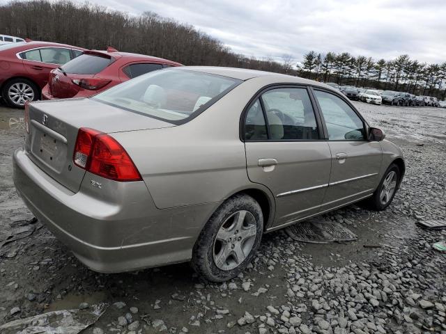 2HGES26744H604623 - 2004 HONDA CIVIC EX TAN photo 3