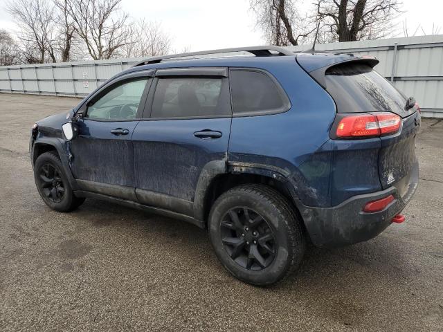 1C4PJMBX6JD598103 - 2018 JEEP CHEROKEE TRAILHAWK BLUE photo 2