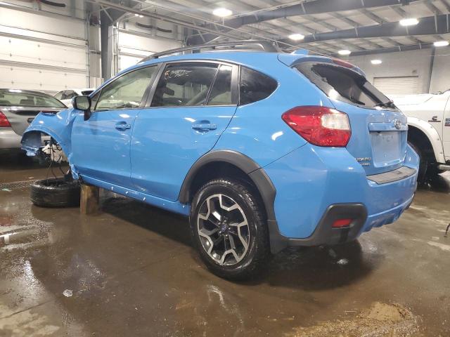 JF2GPANC1G8256213 - 2016 SUBARU CROSSTREK LIMITED BLUE photo 2