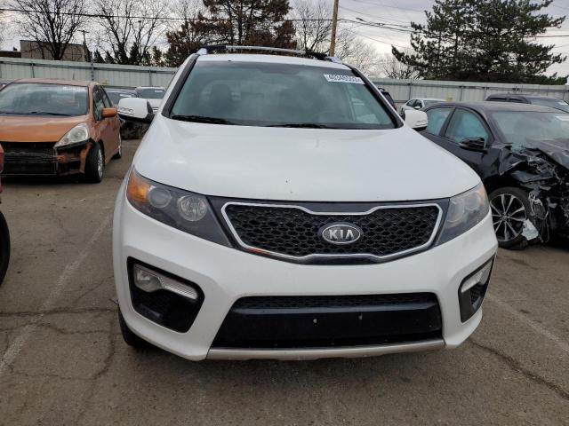 5XYKWDA26CG239534 - 2012 KIA SORENTO SX WHITE photo 5