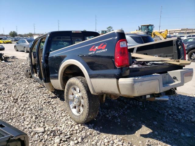 1FTSW21RX8EA37250 - 2008 FORD F250 SUPER DUTY BLACK photo 2