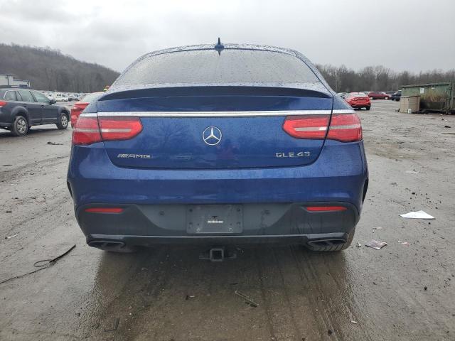 4JGED6EB5KA155658 - 2019 MERCEDES-BENZ GLE COUPE 43 AMG BLUE photo 6