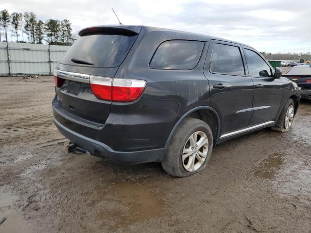 1C4RDHAG6DC659582 - 2013 DODGE DURANGO SXT BLACK photo 3