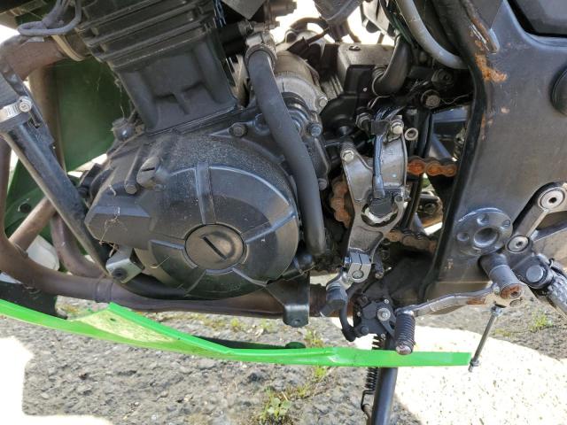 JKAEX8B18EDA06955 - 2014 KAWASAKI EX300 B GREEN photo 7